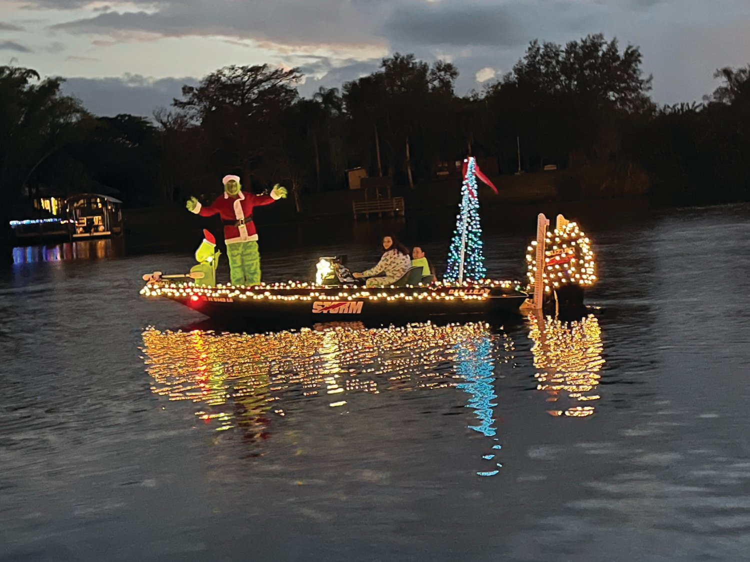 LABELLE – Lights reflecting on the water created a magical scene on the Caloosahatchee River on Dec. 18.